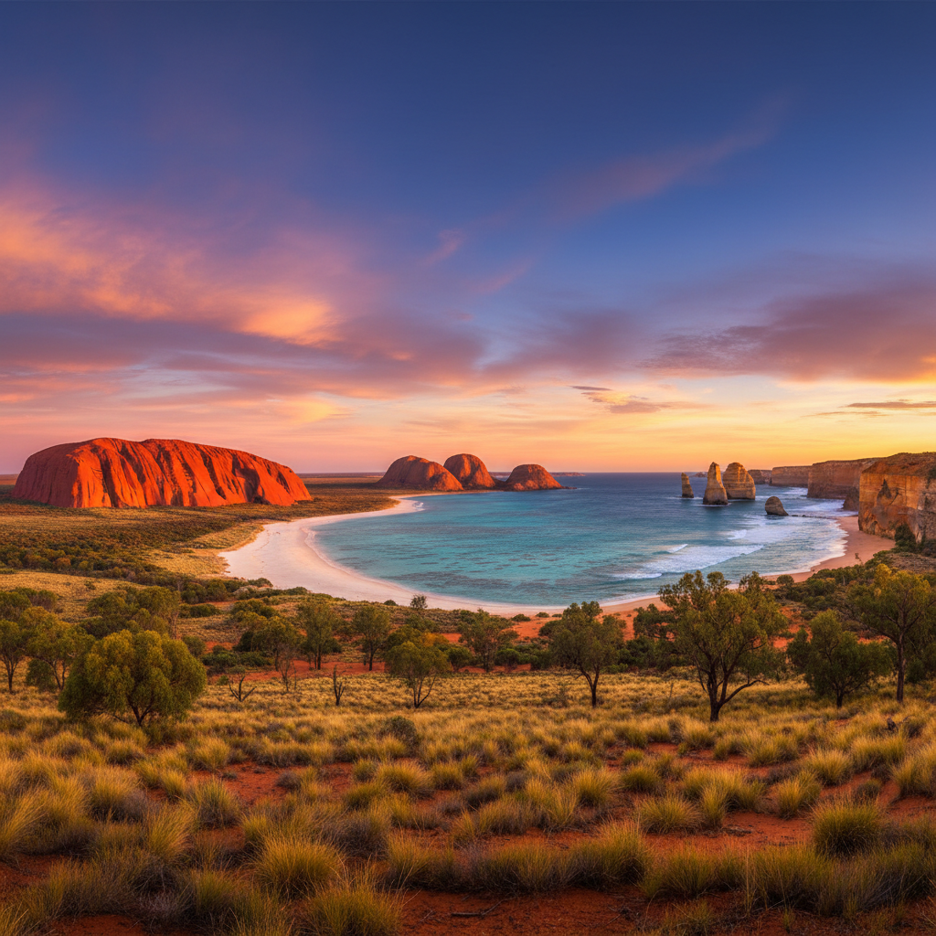 Australia landscape