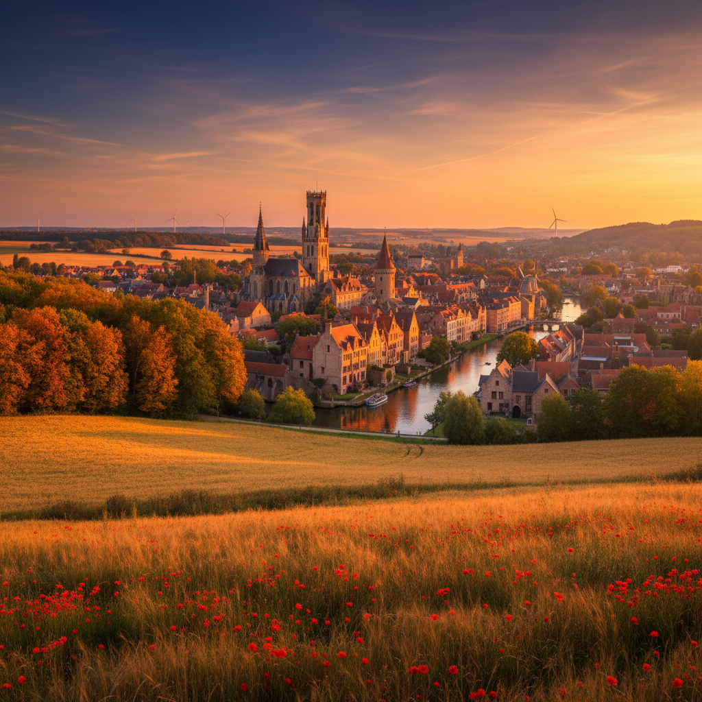 Belgium landscape