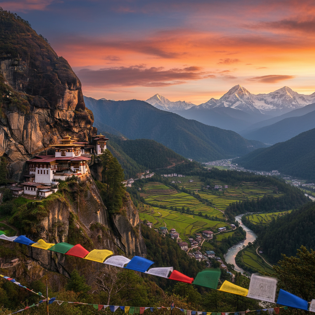 Bhutan landscape