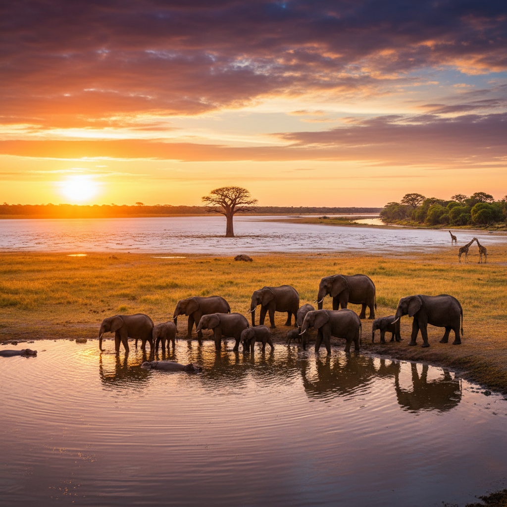 Botswana landscape