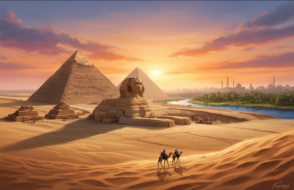 Egypt landscape