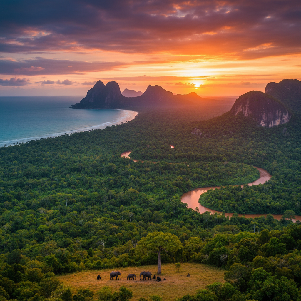 Gabon landscape