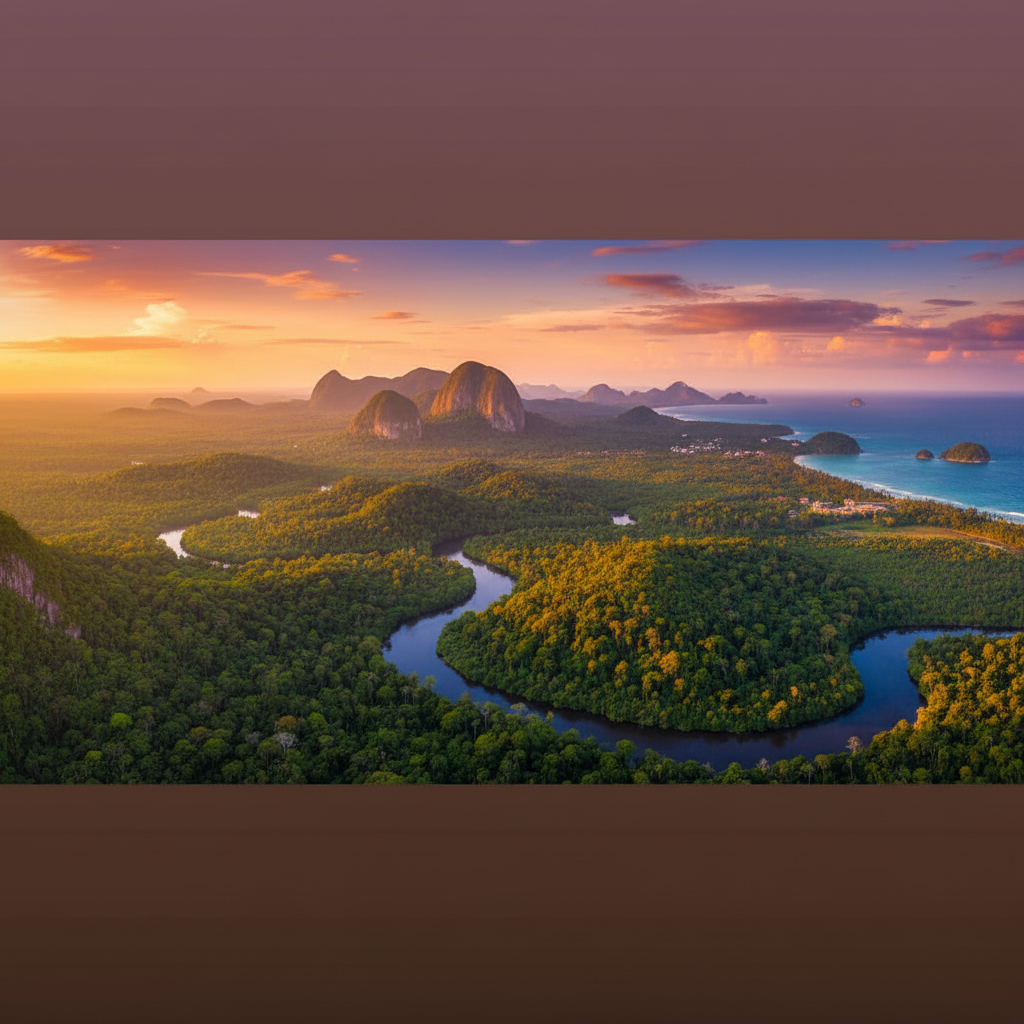 French Guiana landscape