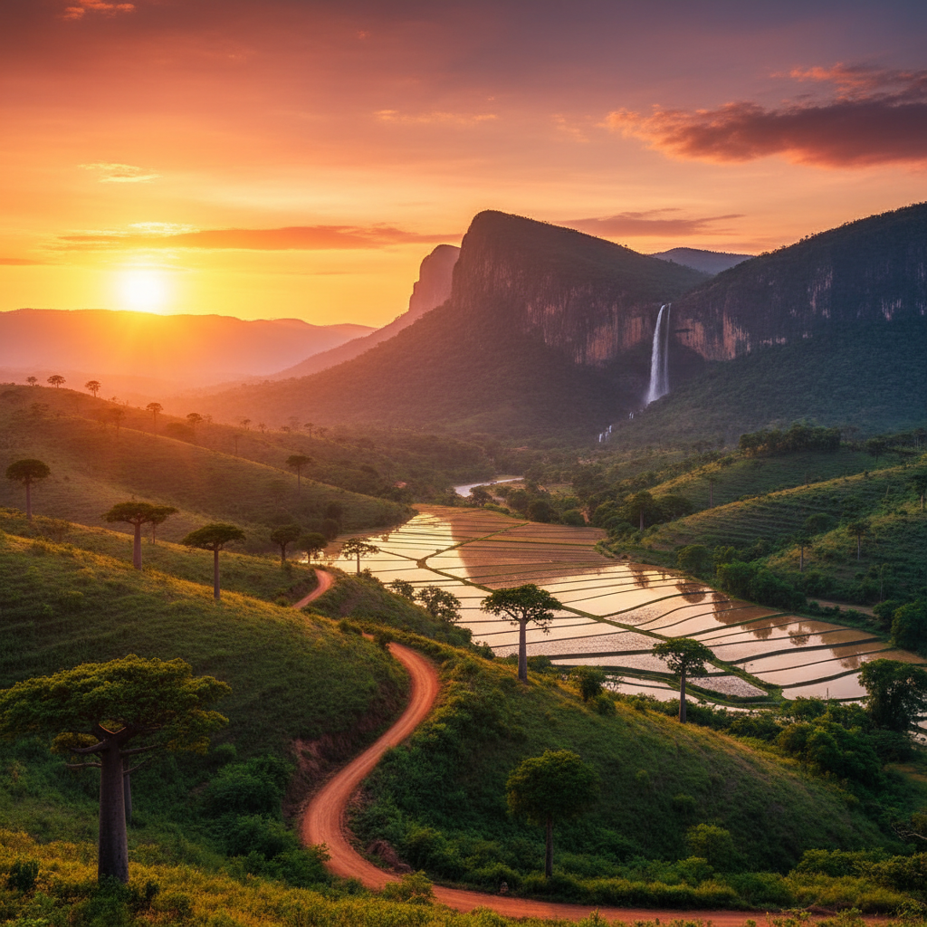 Guinea landscape