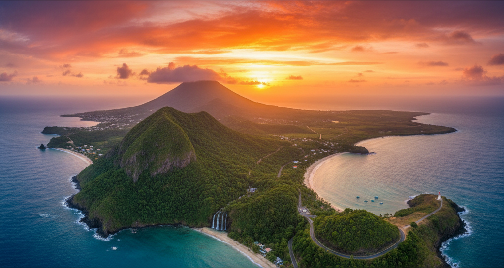 Guadeloupe landscape