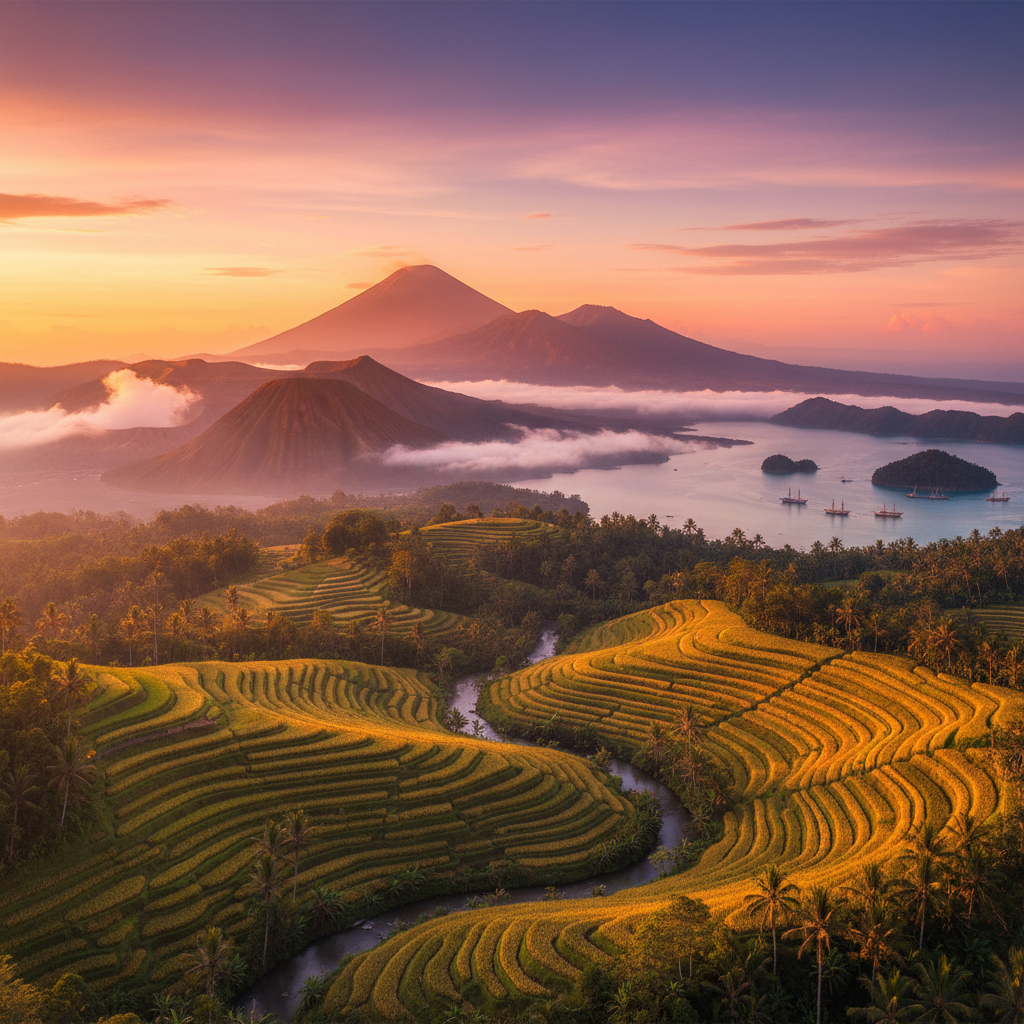 Indonesia landscape