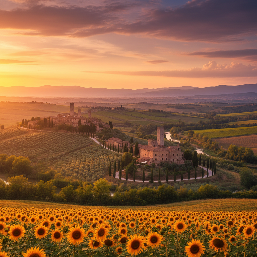 Italy landscape