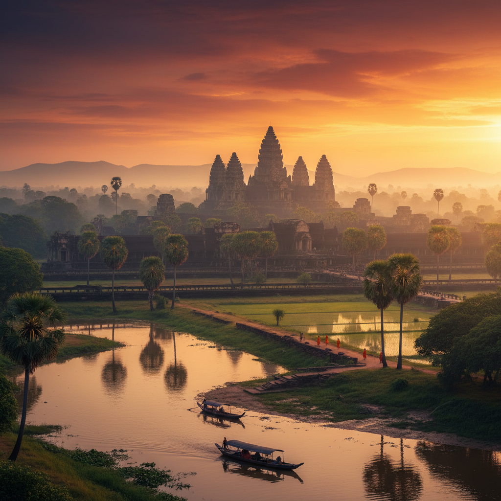 Cambodia landscape