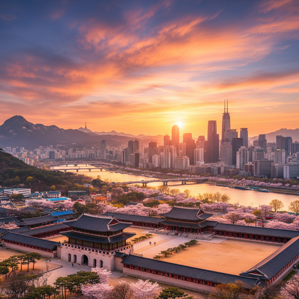 South Korea landscape
