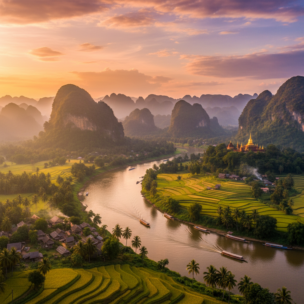 Laos landscape