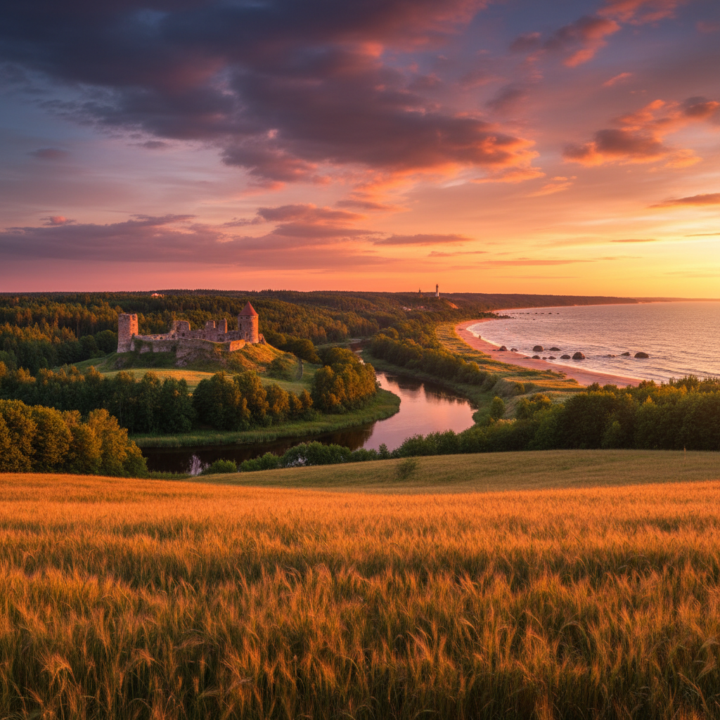 Latvia landscape