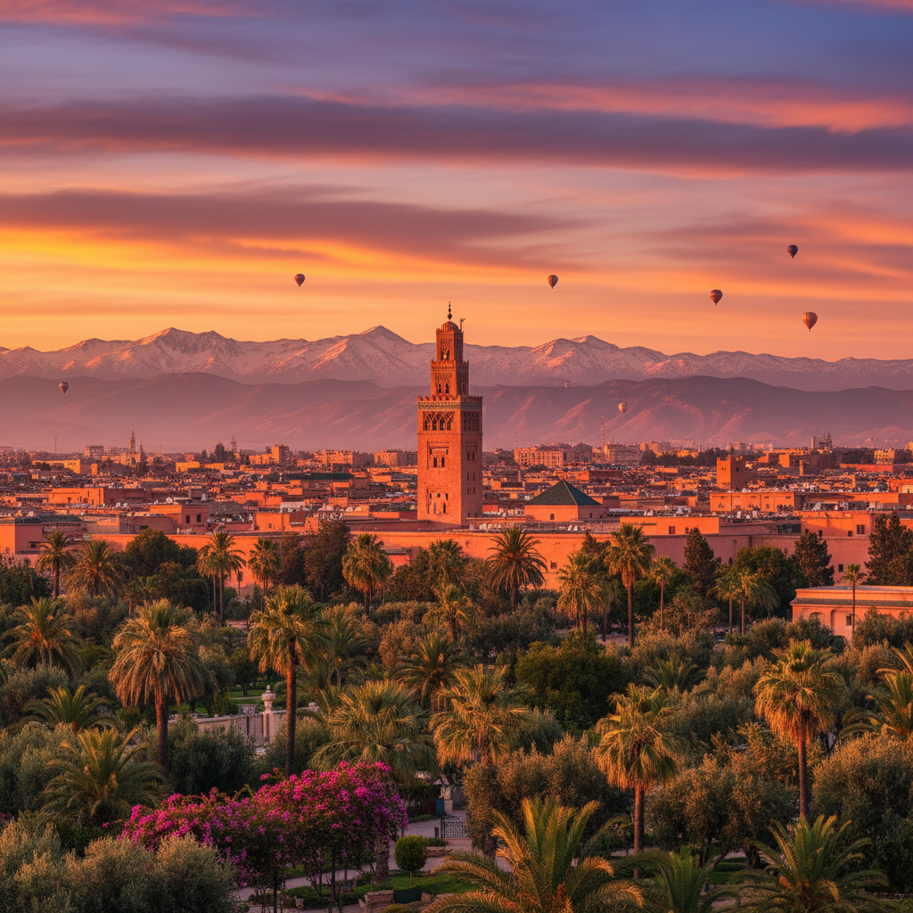 Morocco landscape
