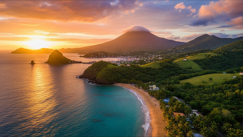 Martinique landscape