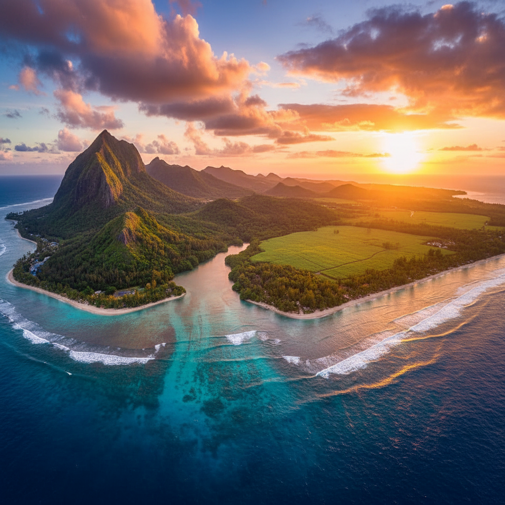 Mauritius landscape