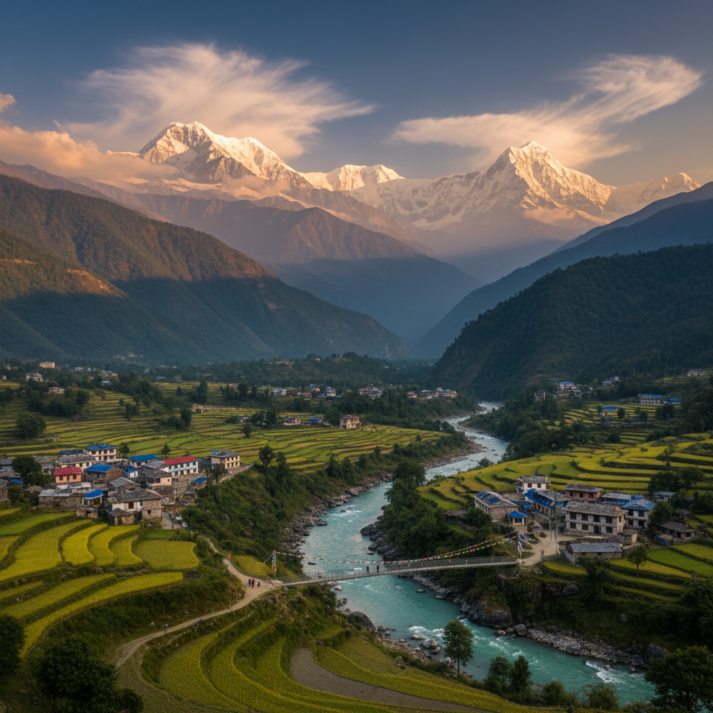 Nepal landscape