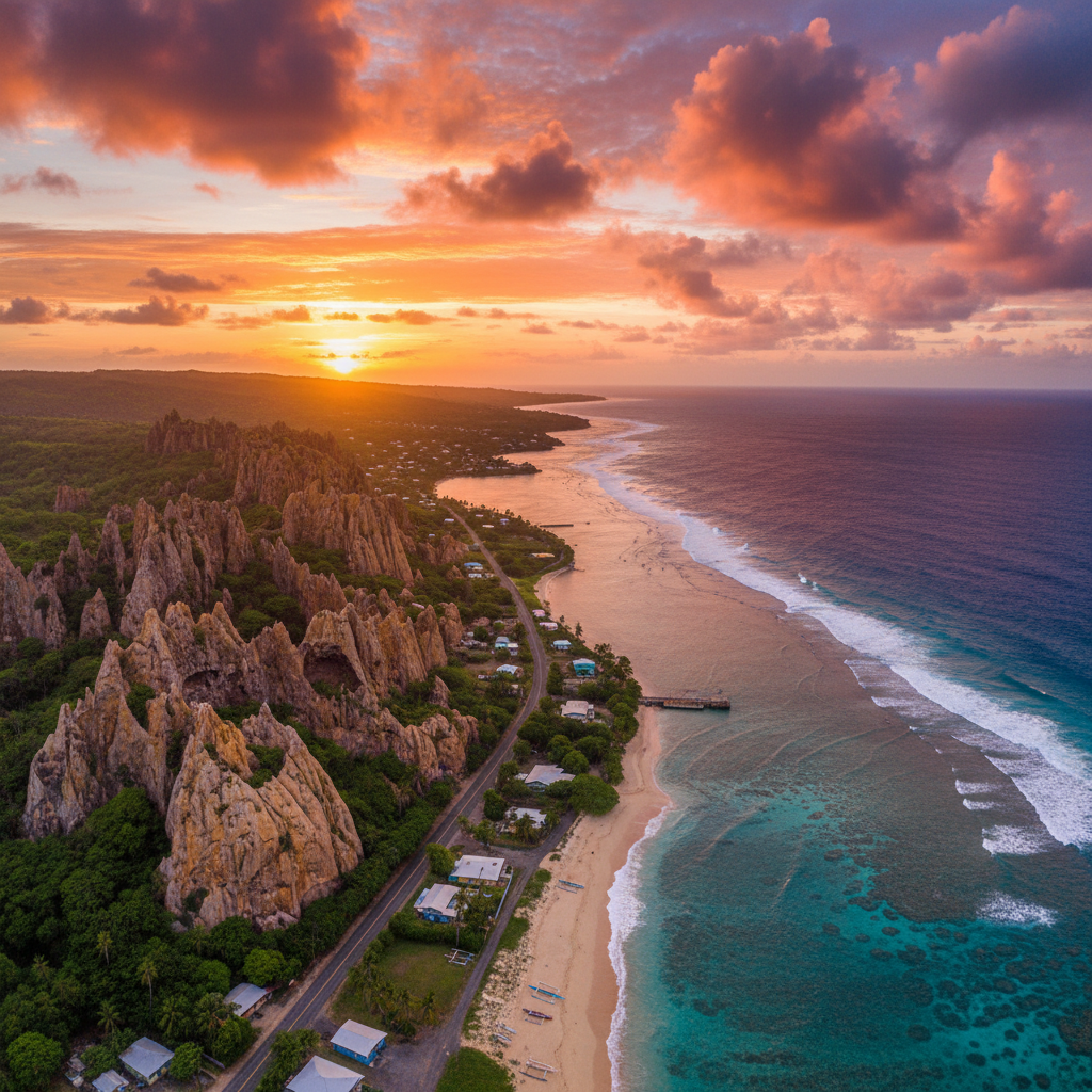 Nauru landscape