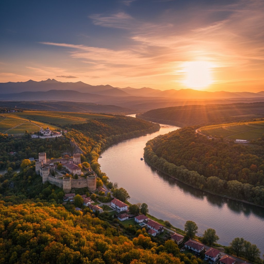 Serbia landscape