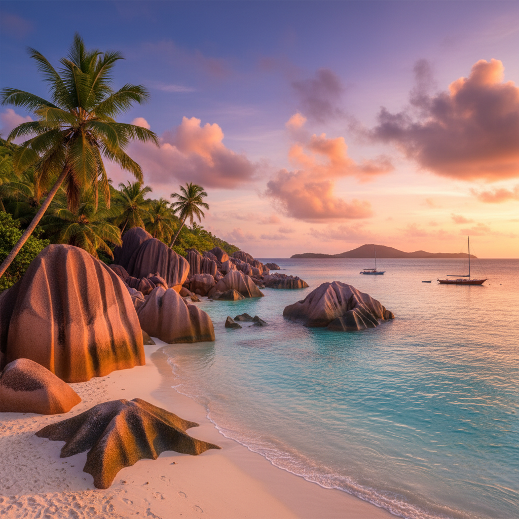 Seychelles landscape