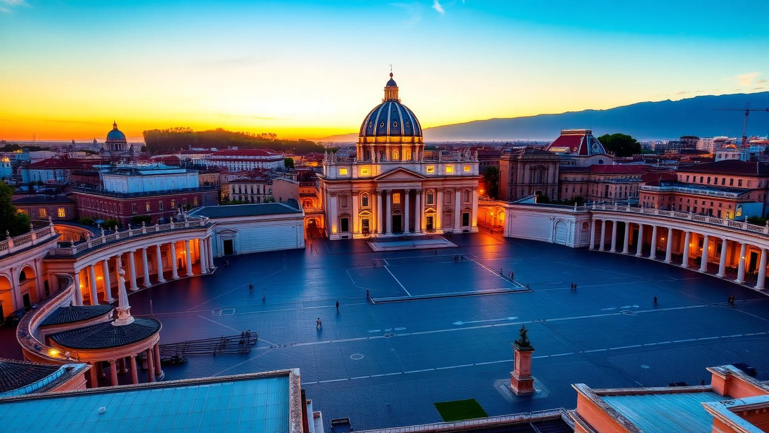 Vatican City landscape