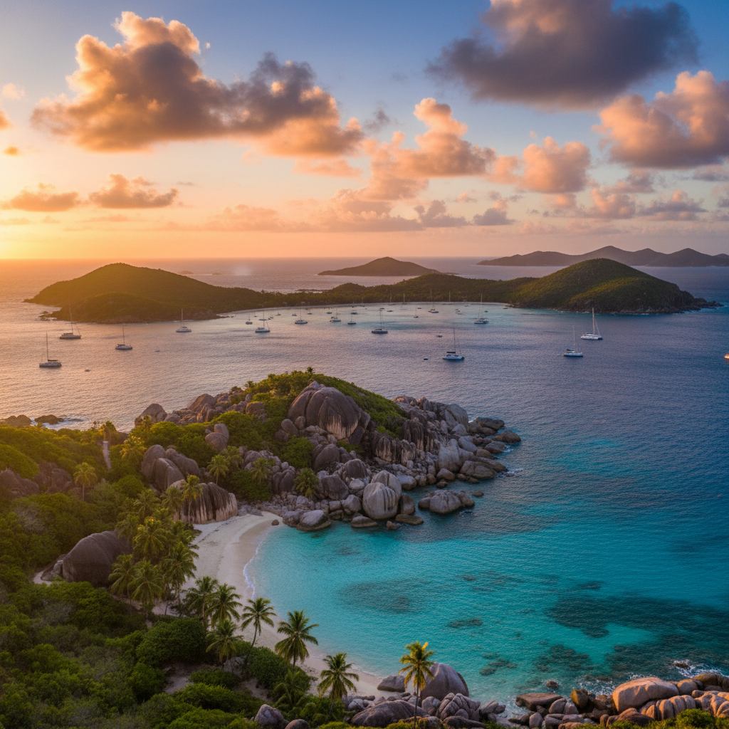 British Virgin Islands landscape